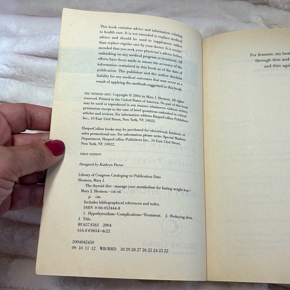 🎀3/$15🎀 Paperback Book The Thyroid Diet - Picture 3 of 3